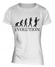 Waiter Evolution Ladies T-Shirt