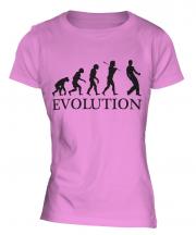Air Guitar Evolution Ladies T-Shirt