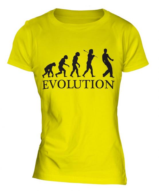 Air Guitar Evolution Ladies T-Shirt