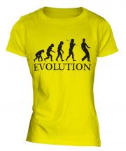 Air Guitar Evolution Ladies T-Shirt