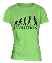 Air Guitar Evolution Ladies T-Shirt
