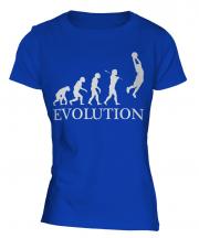 Slam Dunk Basketball Evolution Ladies T-Shirt