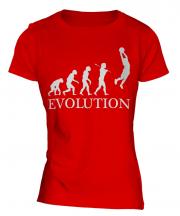 Slam Dunk Basketball Evolution Ladies T-Shirt