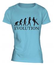Electric Guitar Evolution Ladies T-Shirt