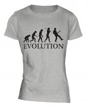 Electric Guitar Evolution Ladies T-Shirt