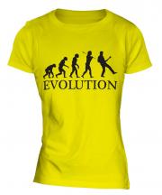 Electric Guitar Evolution Ladies T-Shirt