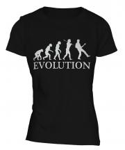 Electric Guitar Evolution Ladies T-Shirt