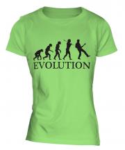 Electric Guitar Evolution Ladies T-Shirt