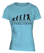 Classic Golfer Evolution Ladies T-Shirt