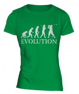 Classic Golfer Evolution Ladies T-Shirt