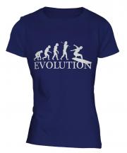 Surfboard Evolution Ladies T-Shirt