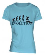 Surfboard Evolution Ladies T-Shirt