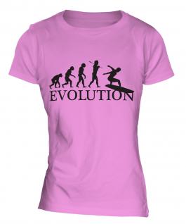 Surfboard Evolution Ladies T-Shirt