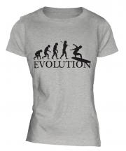 Surfboard Evolution Ladies T-Shirt