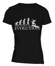 Surfboard Evolution Ladies T-Shirt