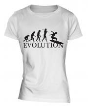 Surfboard Evolution Ladies T-Shirt