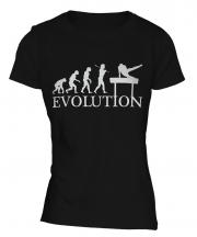 Pommel Horse Evolution Ladies T-Shirt