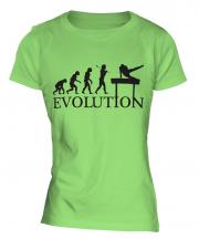 Pommel Horse Evolution Ladies T-Shirt