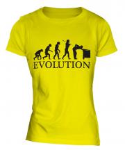 Snooker Player Evolution Ladies T-Shirt