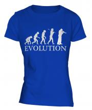 Cornet Player Evolution Ladies T-Shirt