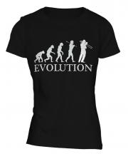 Trombone Player Evolution Ladies T-Shirt