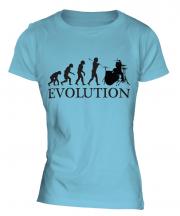 Drummer Evolution Ladies T-Shirt