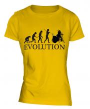 Drummer Evolution Ladies T-Shirt