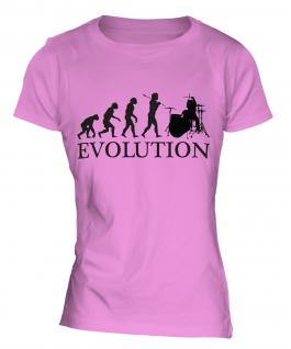 Drummer Evolution Ladies T-Shirt