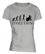Drummer Evolution Ladies T-Shirt