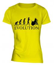 Drummer Evolution Ladies T-Shirt