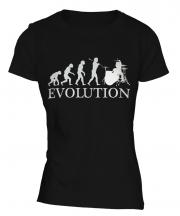 Drummer Evolution Ladies T-Shirt