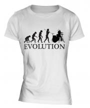 Drummer Evolution Ladies T-Shirt