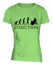 Drummer Evolution Ladies T-Shirt