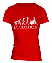 Drummer Evolution Ladies T-Shirt