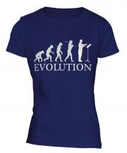 Orchestra Conductor Evolution Ladies T-Shirt