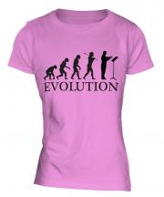 Orchestra Conductor Evolution Ladies T-Shirt