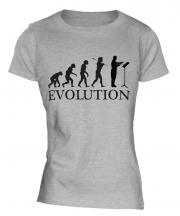 Orchestra Conductor Evolution Ladies T-Shirt