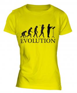 Orchestra Conductor Evolution Ladies T-Shirt