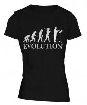 Orchestra Conductor Evolution Ladies T-Shirt