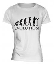 Orchestra Conductor Evolution Ladies T-Shirt
