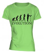 Orchestra Conductor Evolution Ladies T-Shirt