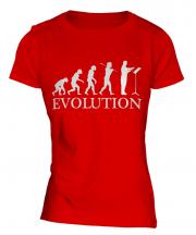 Orchestra Conductor Evolution Ladies T-Shirt