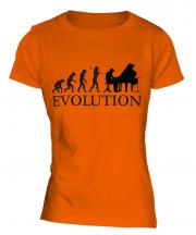 Grand Piano Evolution Ladies T-Shirt