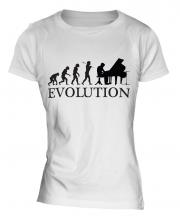 Grand Piano Evolution Ladies T-Shirt