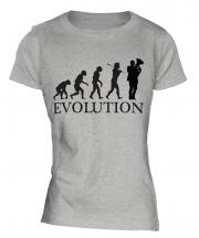 Euphonium Player Evolution Ladies T-Shirt