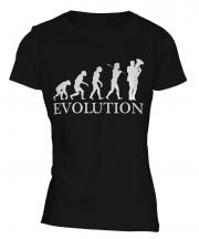 Euphonium Player Evolution Ladies T-Shirt