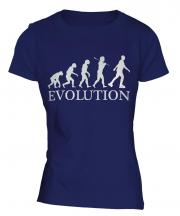Inline Skater Evolution Ladies T-Shirt