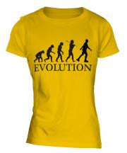 Inline Skater Evolution Ladies T-Shirt