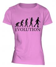 Inline Skater Evolution Ladies T-Shirt