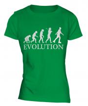 Inline Skater Evolution Ladies T-Shirt